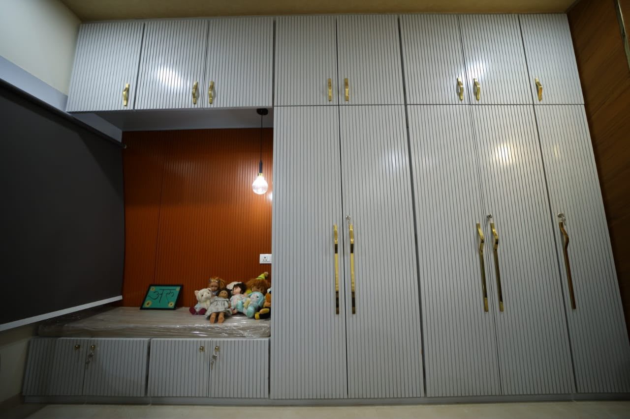 Fluted wardrobe finishes — materials chosen with honest guidance